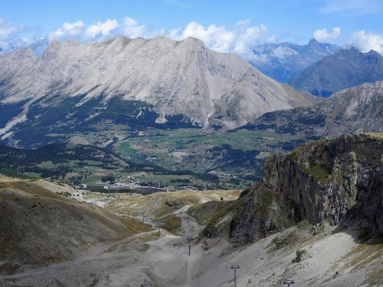 Dans la descente vers Superdévoluy