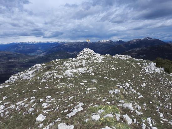 Au sommet de la montagne de Robion