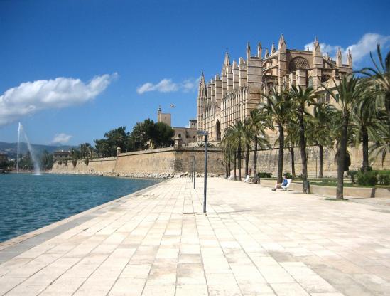 La cathédrale de Palma de Majorque
