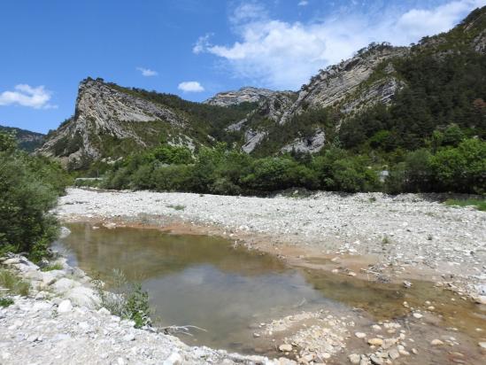 La crête de Bouthier et le Grand Buëch