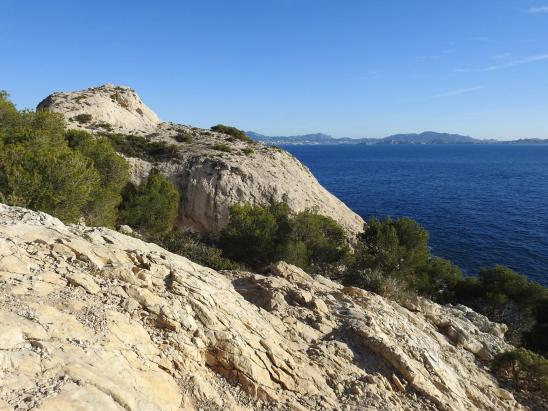 En vue du Rocher du Moulon