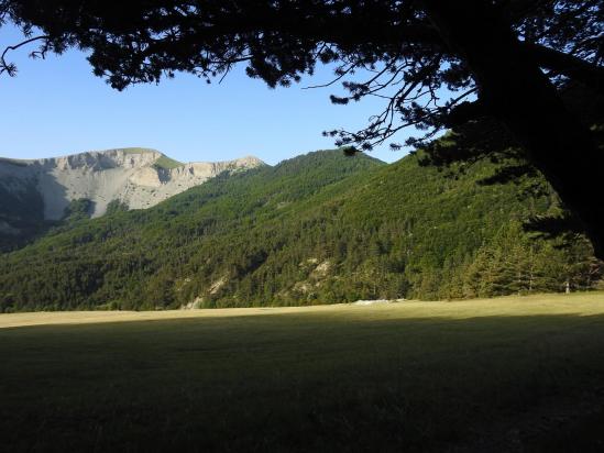 Au départ de Vaunieres (Quigouret)