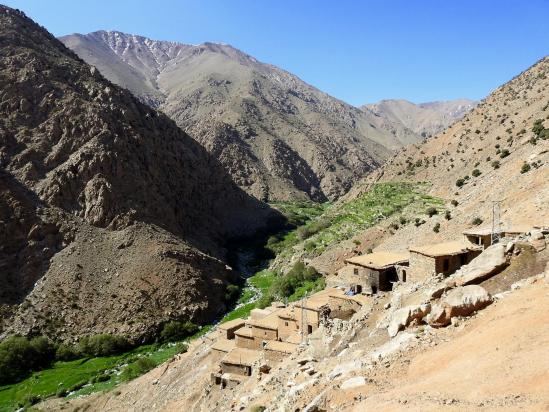 Amenzel et la haute vallée de l'assif n'Oufra