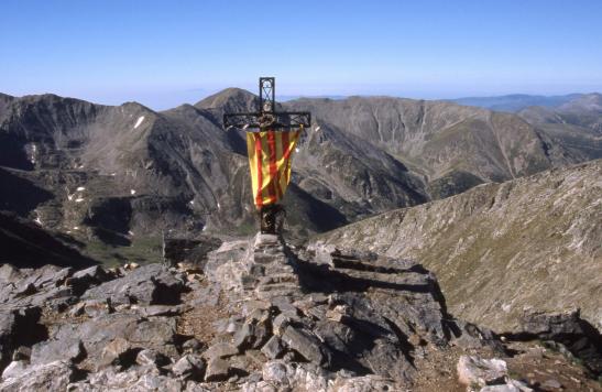 Au sommet du Mont Canigou