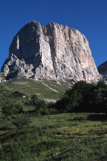 Au pied d'Agathe en quittant le refuge du col de l'Arzelier