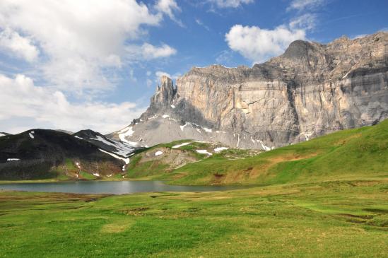 Le lac d'Anterne