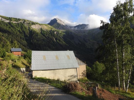 Le Grand Renaud vu depuis le village de Villard-Reymond