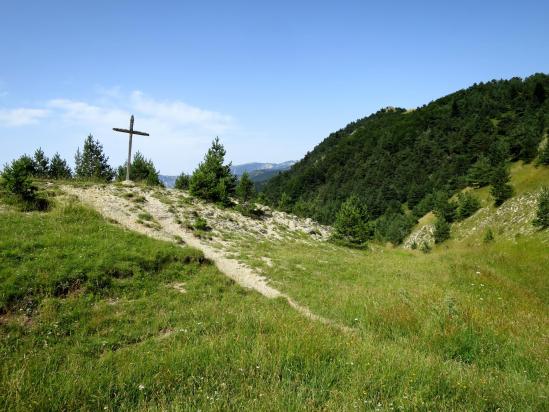 Au col de Menée géographique