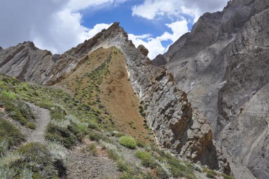 Vallée de la Niri Chu (passage du collet à 4430m)