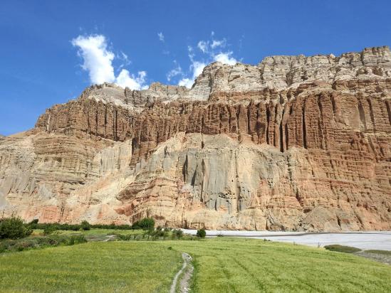 Les falaises de Chhusang