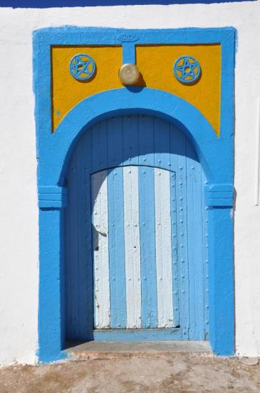 Porte de maison à Ait Bou Daoud