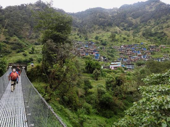 Arrivée à Chimkhola