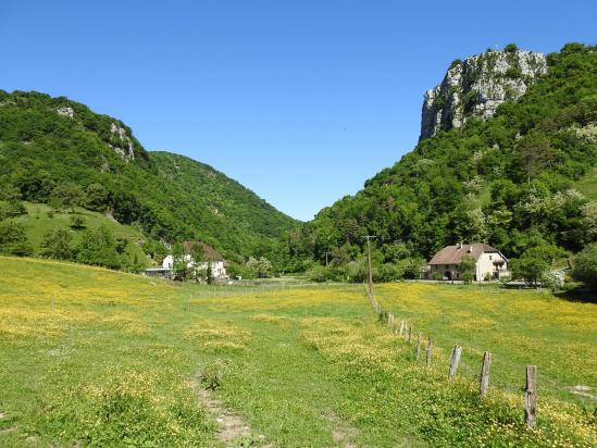 A la sortie du village de Pretin en direction du Courtillat