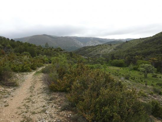 Sur les pistes entre Saint-Jurs et Vénascle