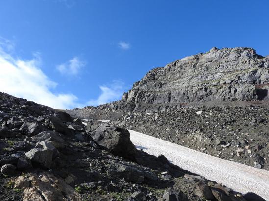 Arrivée au col du Rochail