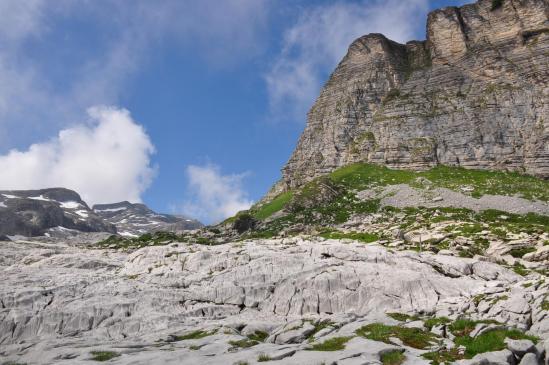 Au pied de l'Aup de Véran