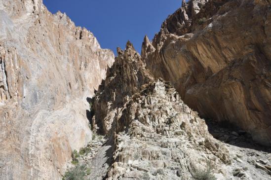 Dans la gorge de la Shillakong Togpo