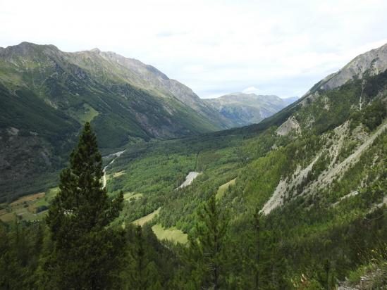 Vue du le col d'Ornon depuis la fontaine du Gros Fayard