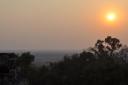 Coucher de soleil à Phnom Bakend