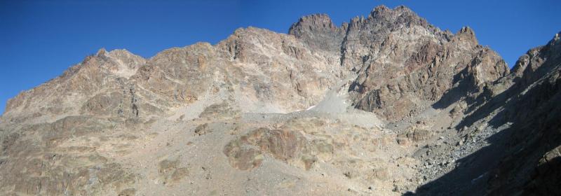 La face S du Monte Viso