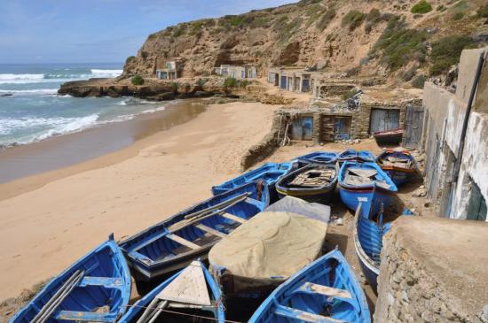 Le petit port d'Aftas Imarditsane