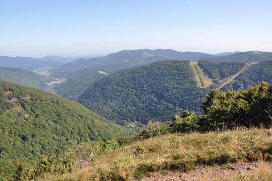 Au sommet du Ballon d'Alsace