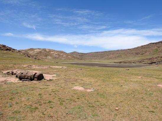 La cuvette du lac d'Iferd