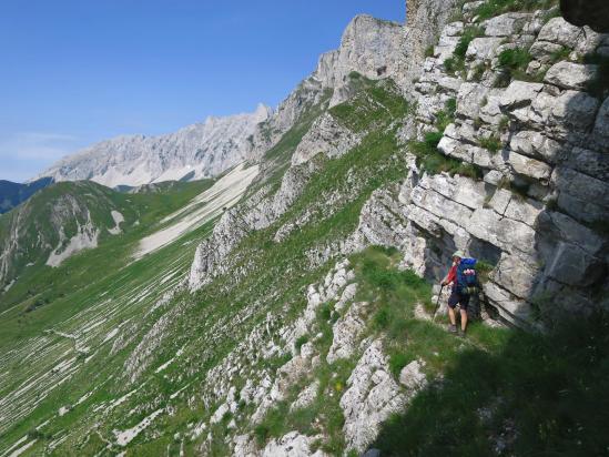 Descente du col de Rabou