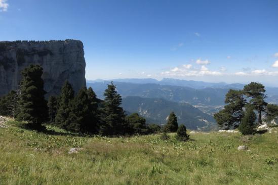 Passage du col des Bachassons