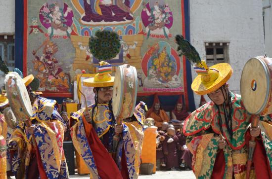 Scène de Tiji à Lo Monthang (Mustang - Népal)