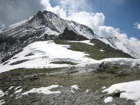 Franchissement du col entre Grüben et Zinal