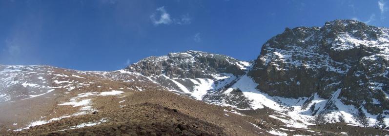 Les falaises du Bou Iguenouane