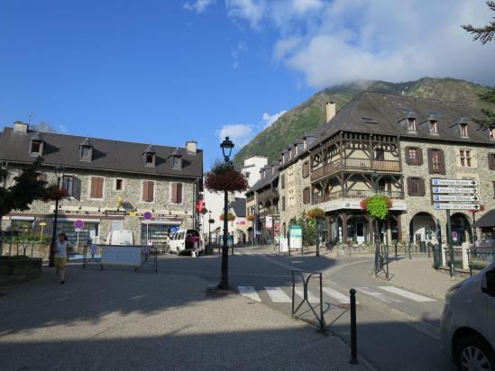 Au centre-ville de Saint-Lary-Soulan