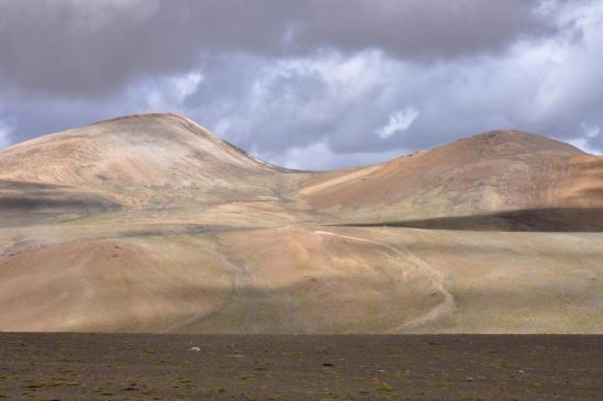 Arrivée sur le plateau du Yalung Nyau La