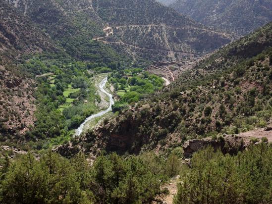 Fin du trek à Azgour où l'on retrouve le Zat