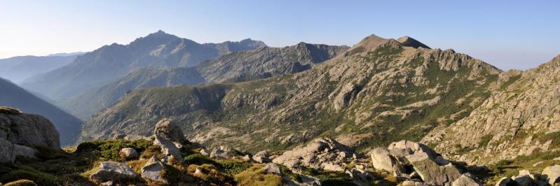 La vallée du Manganello vue depuis Petra Piana