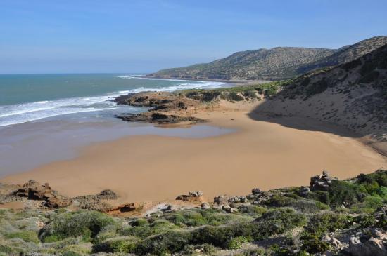 Sur la plage de Tagant