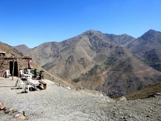 Au tizi n'Tamatert, découverte de la la vallée de l'assif Imenane