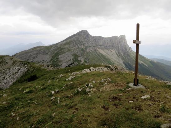 Au point culminant des Rochers de la Balme