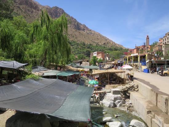 Traversée de l'Ourika à Setti Fadma