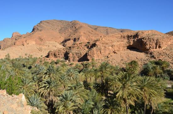 Dans les gorges d'Ait Mansour