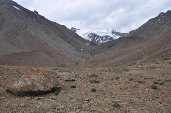 Sur le sentier de montée au Kanji La