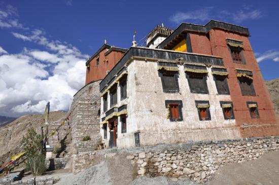 Gompa au pied du fort de Leh