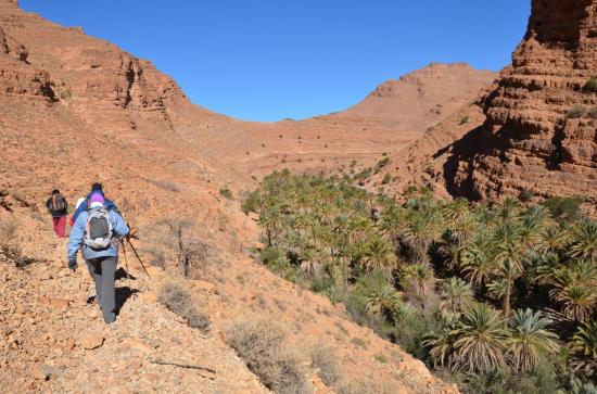 On quitte les gorges d'Ait Mansour