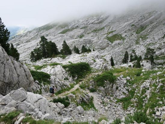 Dans la traversée de la Grande Combe