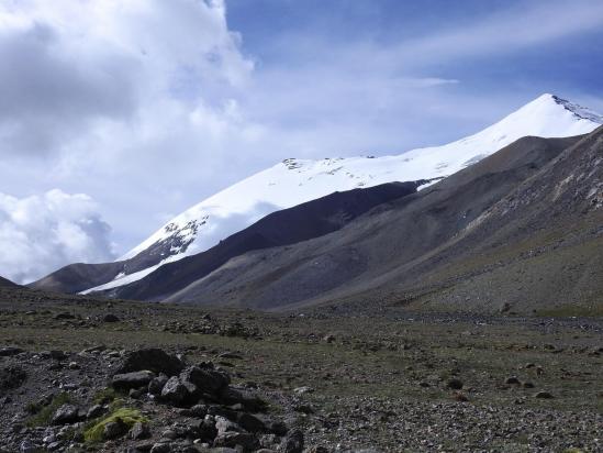 A mi-chemin entre le camp et le Ribil La (Chalung)