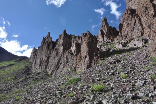 Le camp de base du Stok La