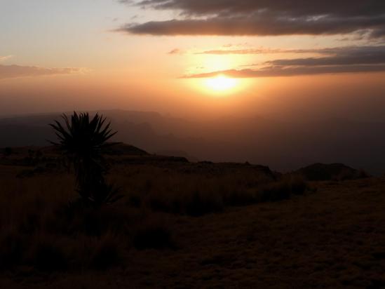 Coucher de soleil à Kadadit