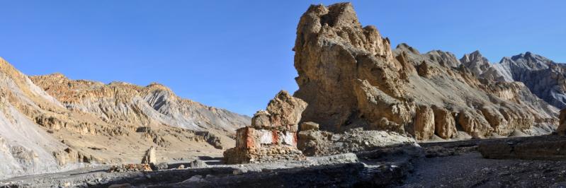 L'entrée de la gorge de la Samdzong khola