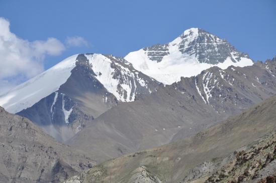 Au Ganda La BC1, la face NW du Stok Kangri